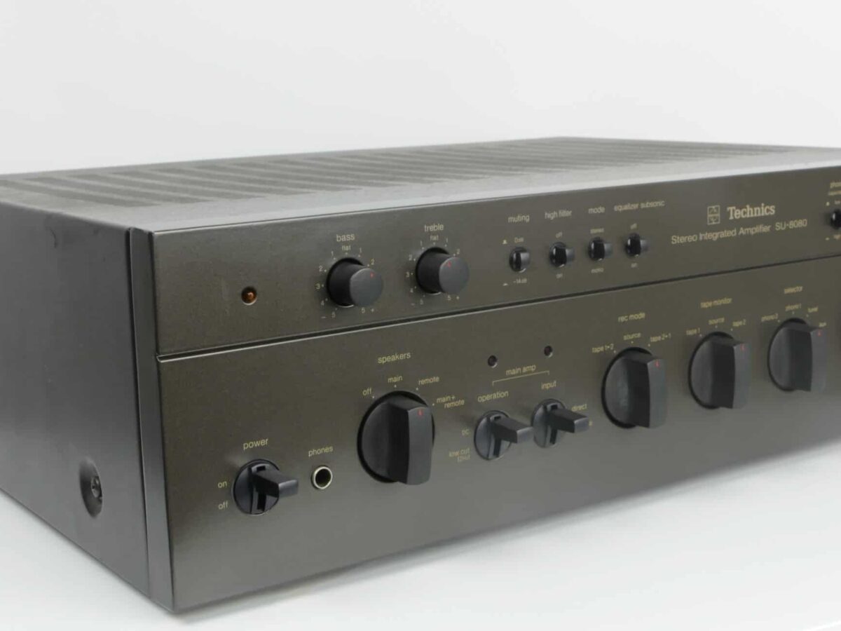 Technics SU-8080 Integrated Stereo Amplifier - Taste For Audio