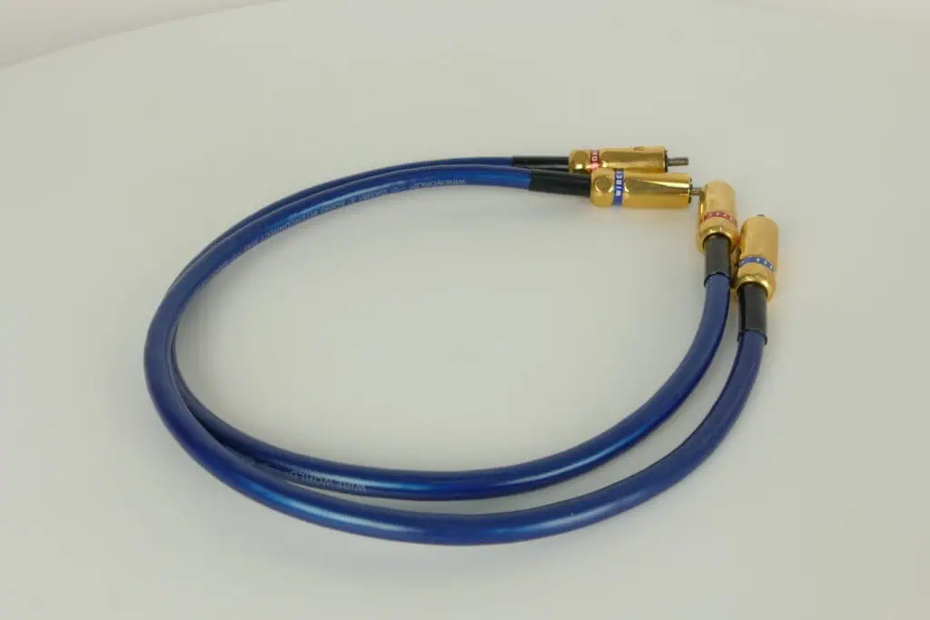 Hoogwaardige Wireworld Oasis 5 RCA kabels