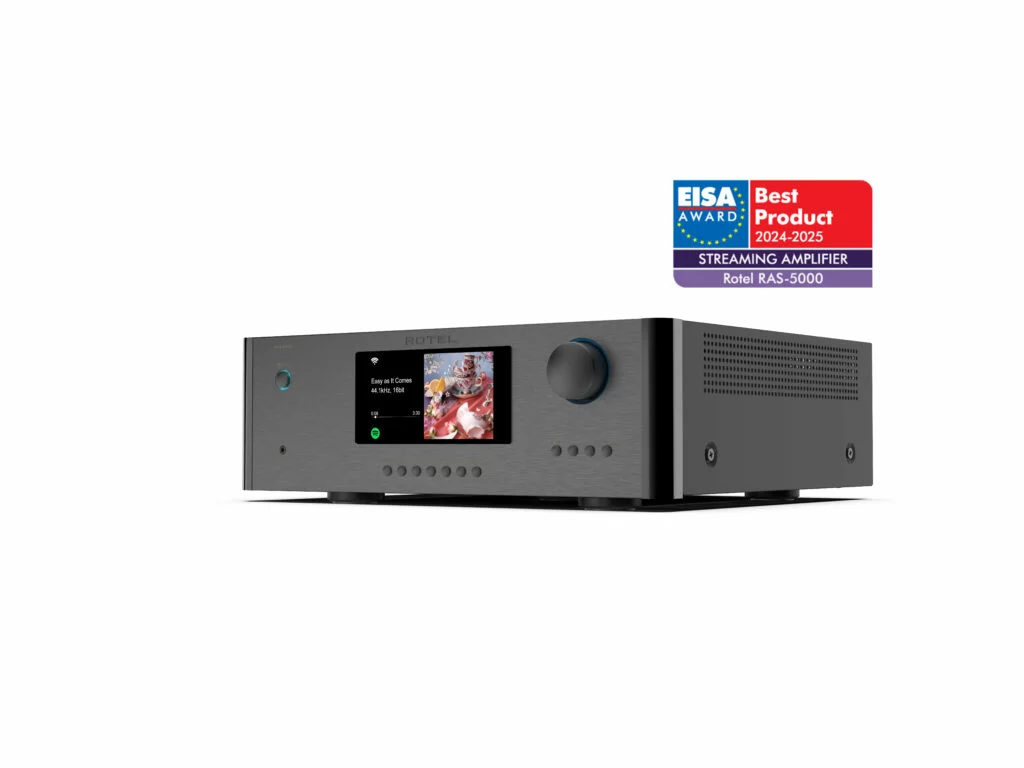 Rotel RAS-5000 Wins Prestigious EISA Streaming Amplifier 2024-2025 Award 1 %pre-owned and new HiFifile%