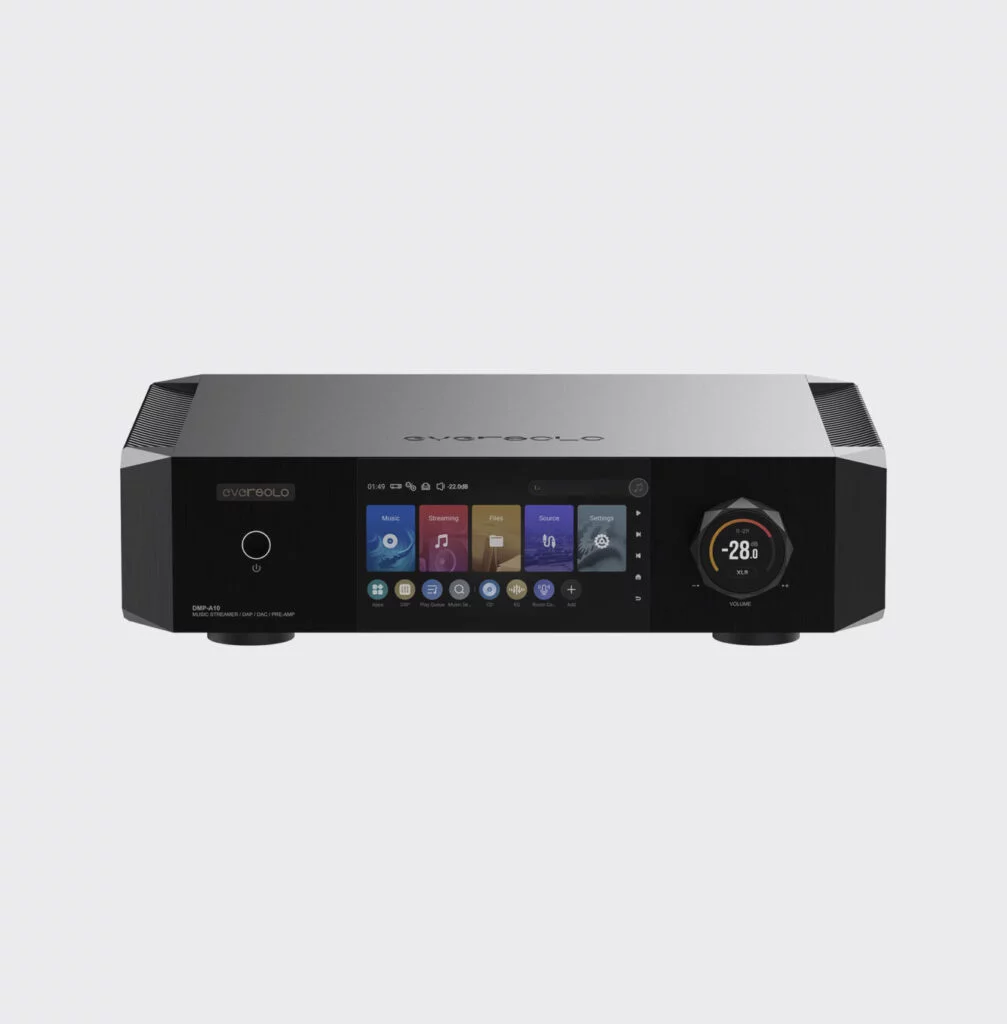 Eversolo DMP-A10 Hi-End audiostreamer met aanpasbaar display en geavanceerde technologieën.