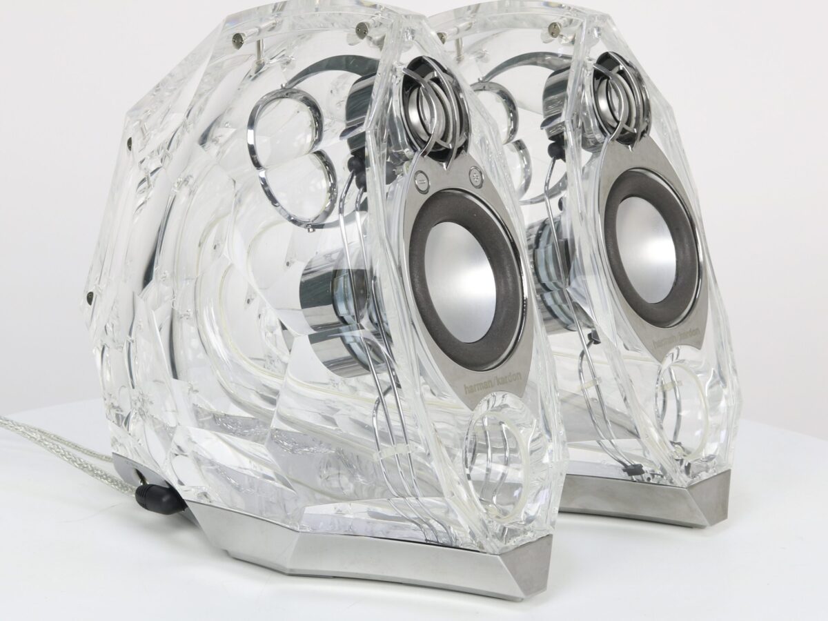 希少⭐︎廃盤⭐︎harman/kardon GLA-55 クリスタルスピーカー 希少⭐︎廃盤⭐︎harman/kardon GLA-55 クリスタルスピーカー