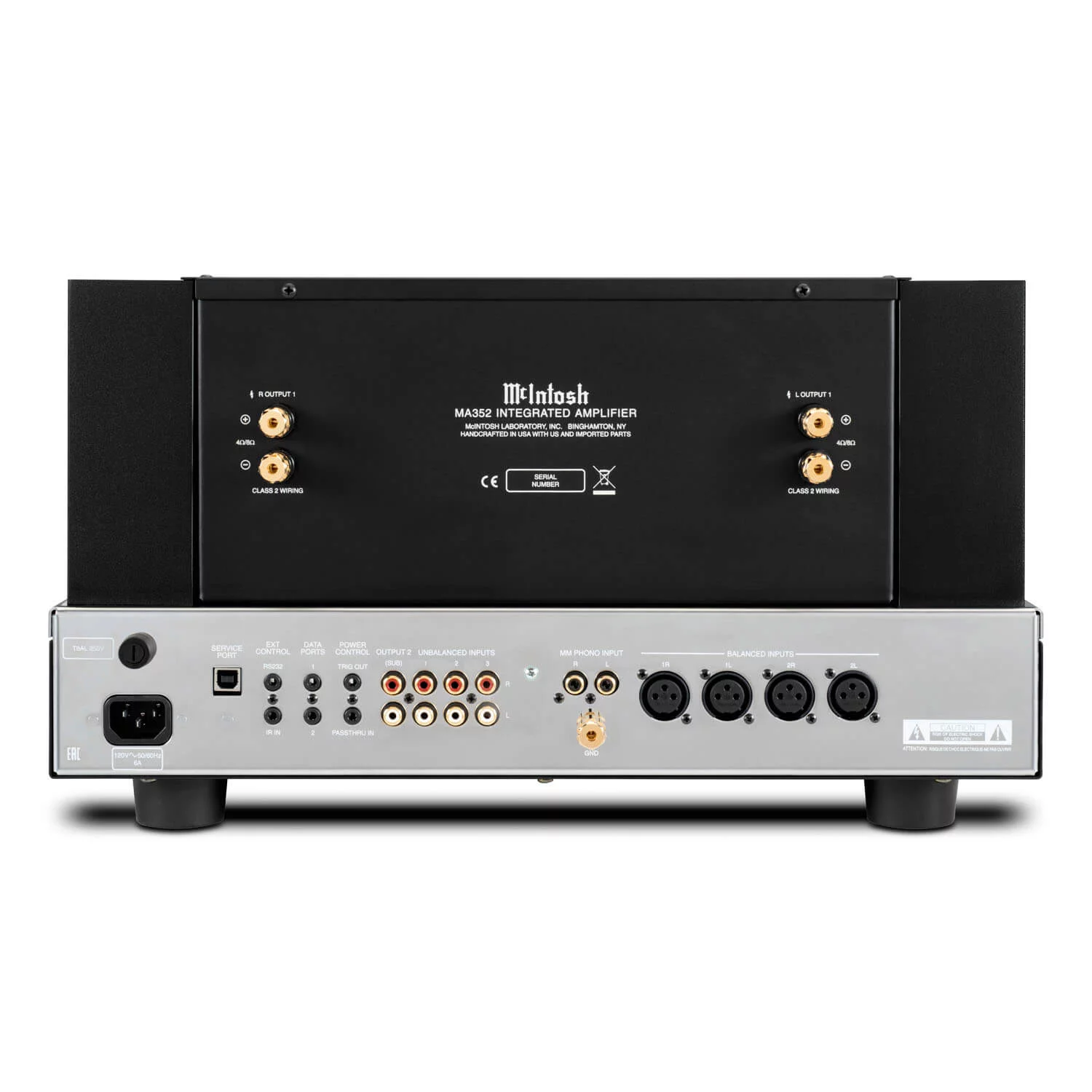 Mcintosh-MA352-Hybride-Geintegreerde-Versterker-Achterkant