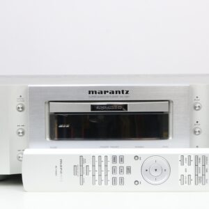 Marantz SA-15S1 high-end SACD player with a sleek design, recently serviced with a new laser for long-term reliable performance.