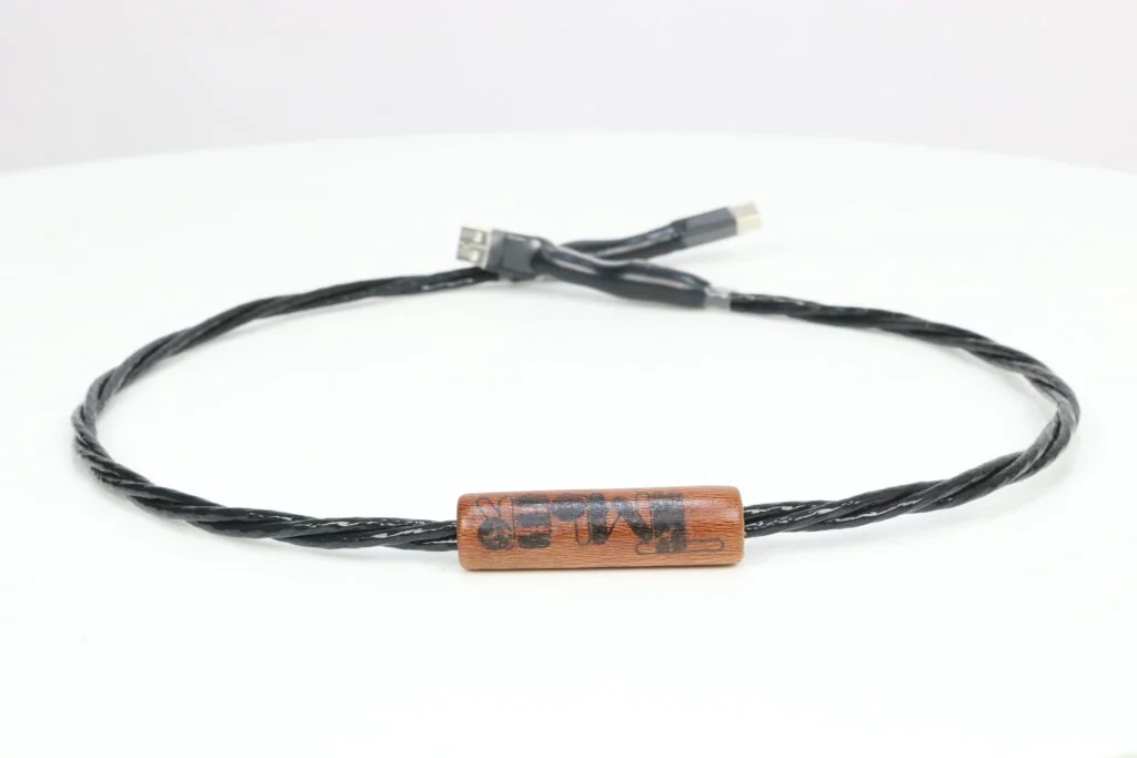 Timber-53 USB-kabel van 0,75 meteret USB A naar USB B-connectoren