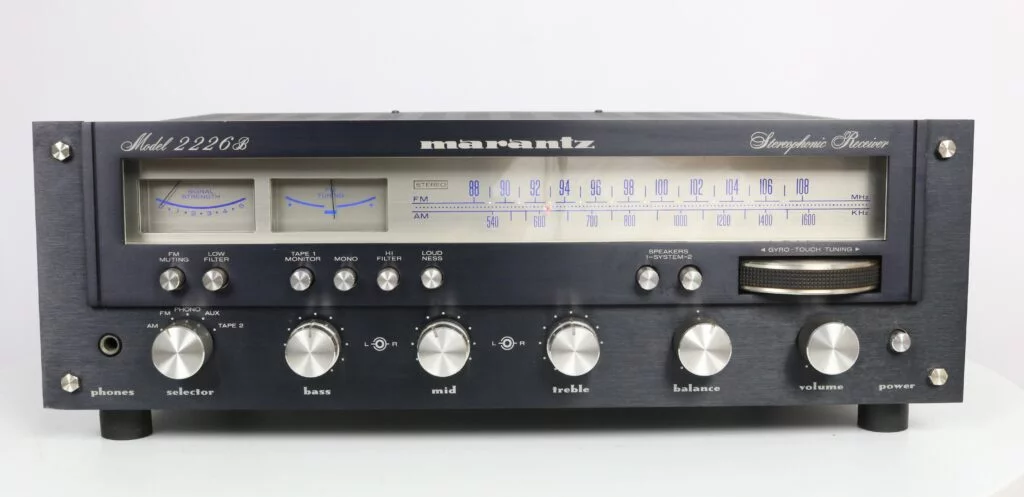 Zeldzame zwarte Marantz 2226B