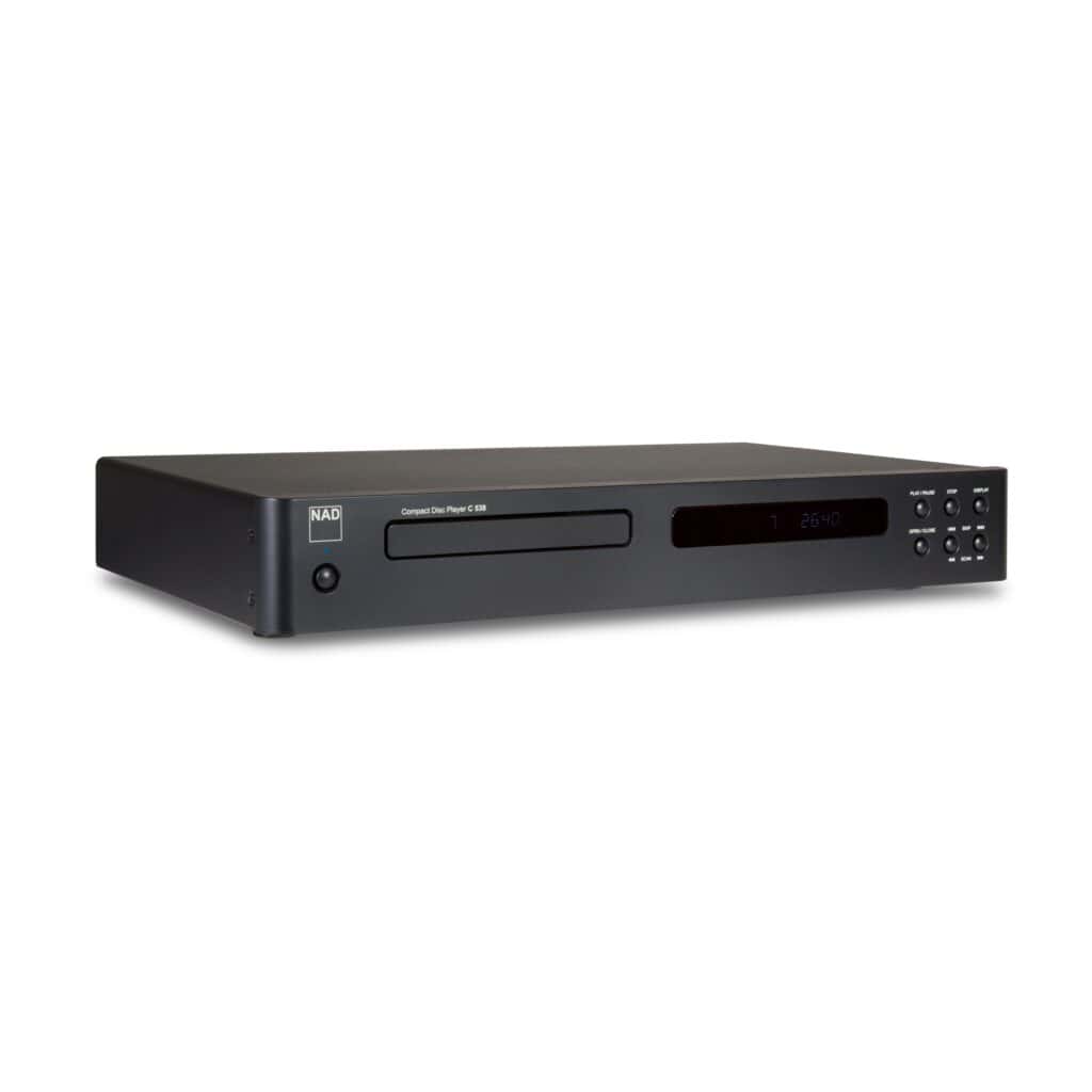 NAD C 538 CD-speler in zwarte uitvoering