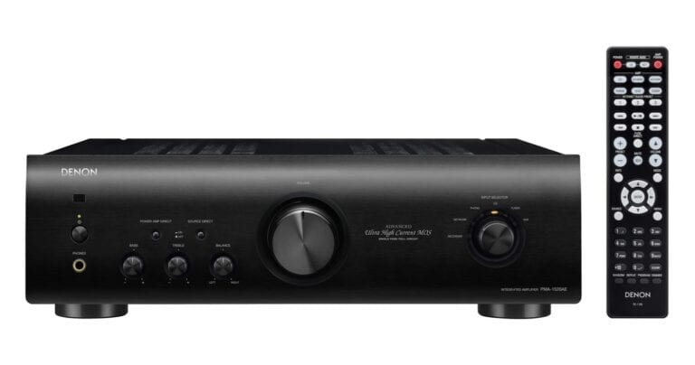 Vooraanzicht van de Denon PMA-1520AE