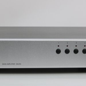 Front view of the Van Medevoort MA250 with silver faceplate