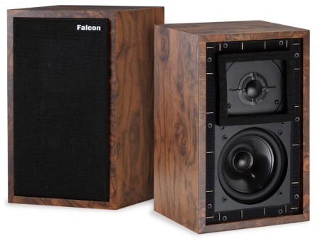 Falcon LS3/5a Gold Badge in Burr Walnut