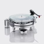 Acoustic Solid Solid Brake met glazen top, bovenaanzicht
