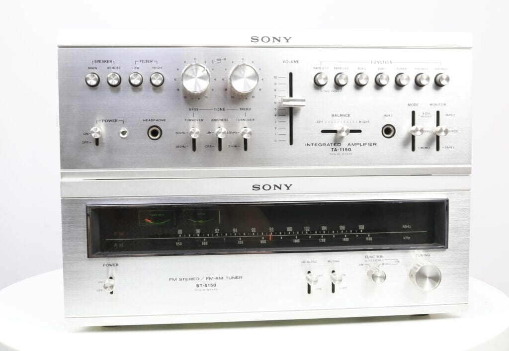 Sony TA-1150 Versterker + Sony ST-5150 Tuner