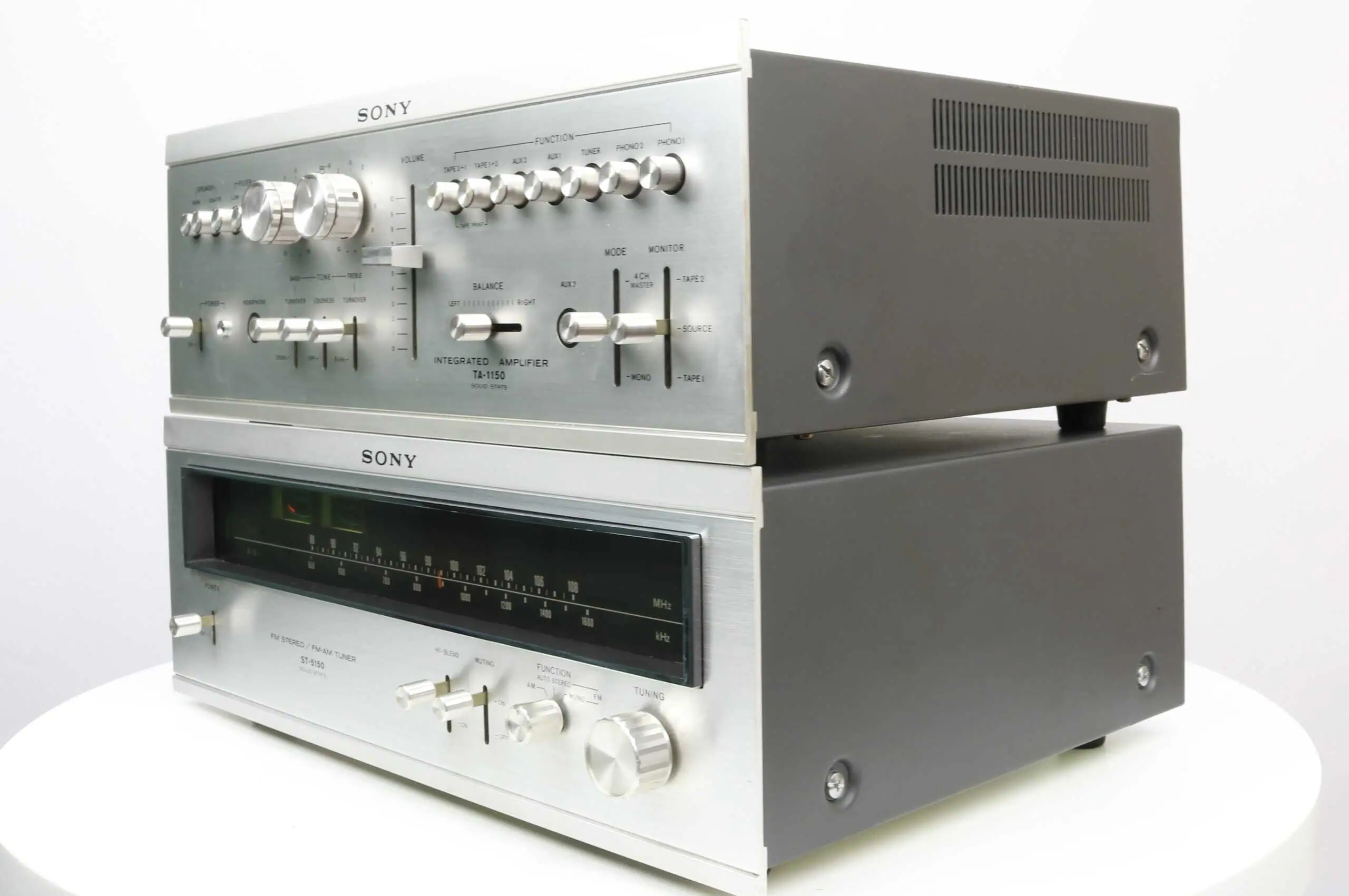Sony TA-1150 Amplifier + Sony ST-5150 Tuner - Taste For Audio
