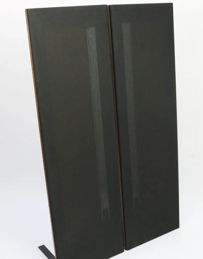 Vooraanzicht Magnepan MG-12/QR panelen