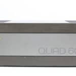 Vooraanzicht van de Quad 606 eindversterker