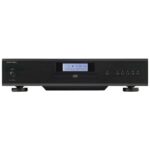 Rotel CD14 MKII cd-speler in zwarte uitvoering, hoogwaardige cd-speler met 32-bit DAC en elegante vormgeving.