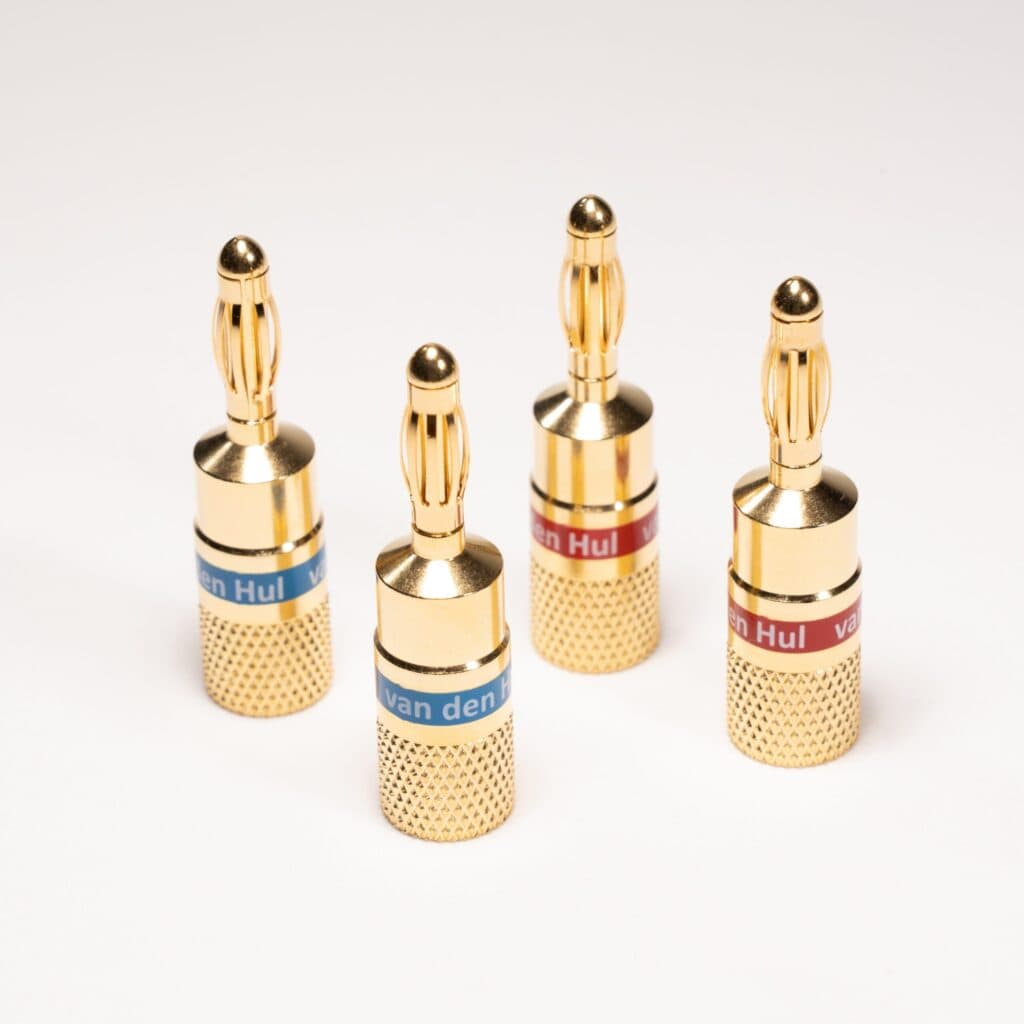 Van den Hul DIY banaanpluggen – Set van 4