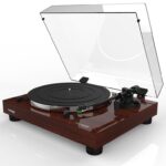 Thorens TD 202 – Platenspeler in walnoot/zwart